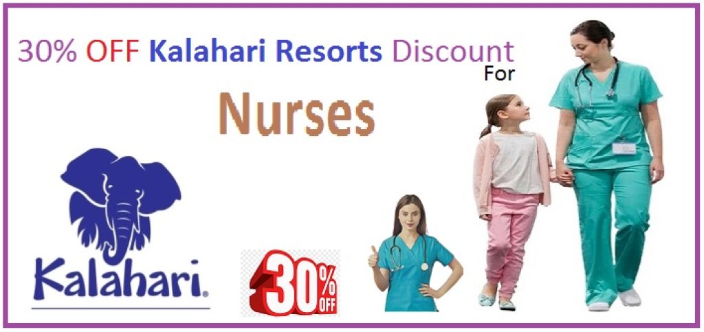 30% OFF Kalahari Resorts Discount For Nurses