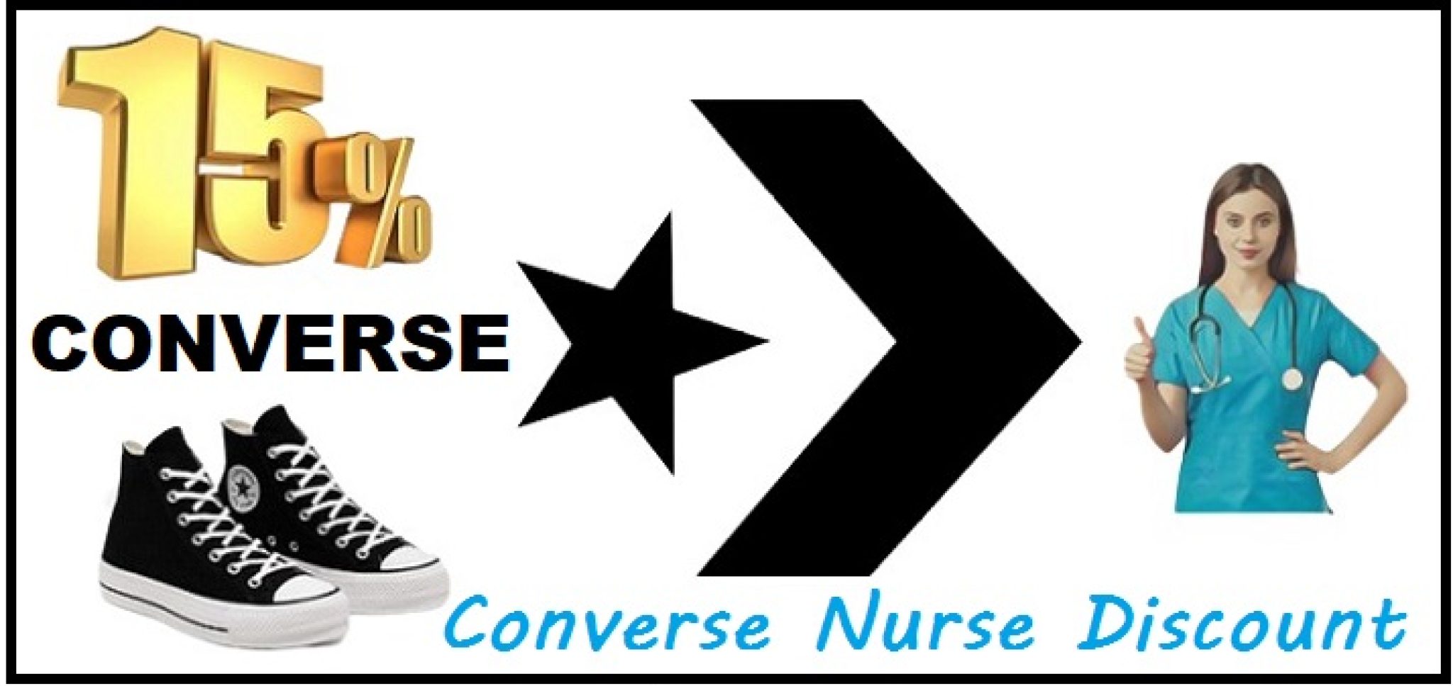 15 OFF Converse Nurse Discount